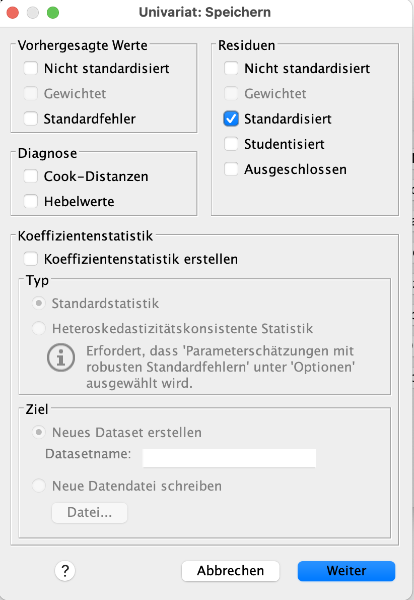 Varianzanalyse (ANOVA) in SPSS Varianzanalyse (ANOVA) in SPSS